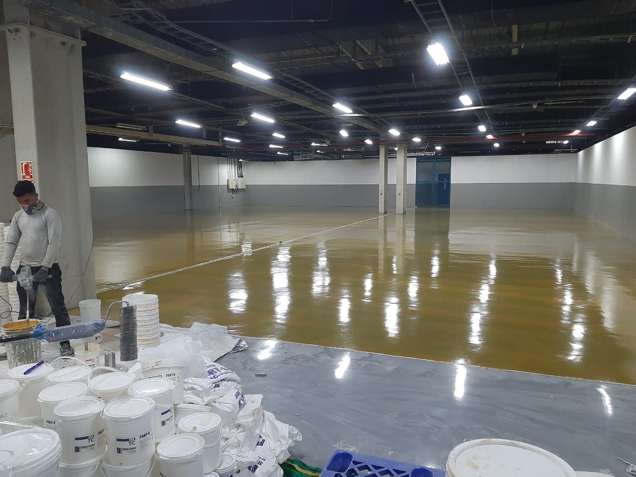 ESD control Floor suitable