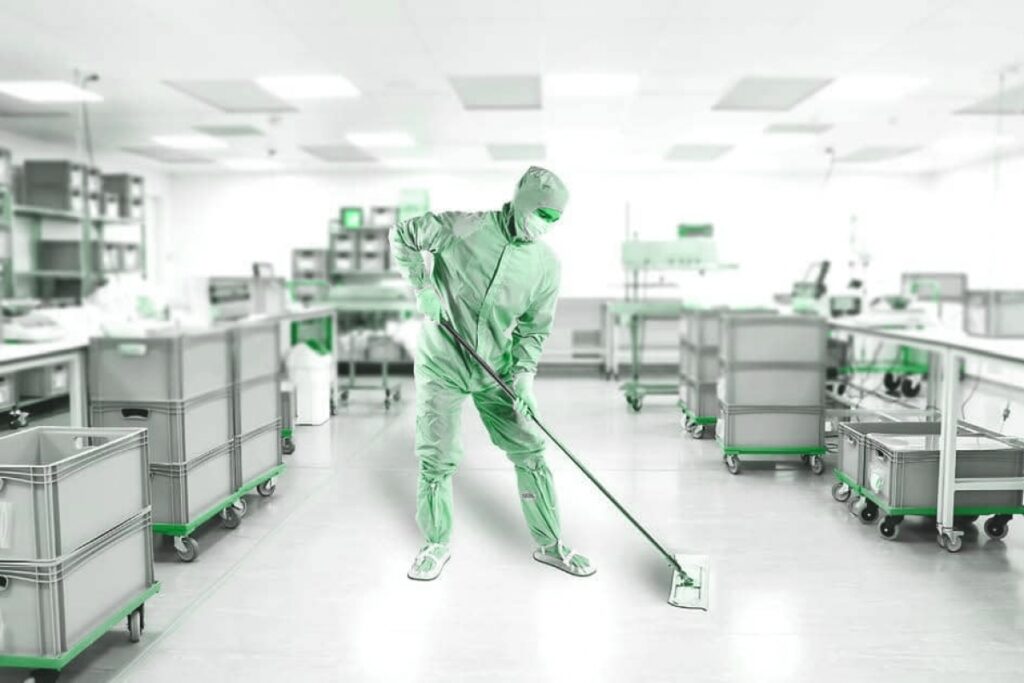 Epoxy Flooring and Room Cleening