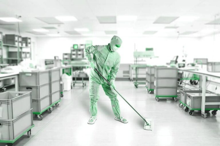Epoxy Flooring and Room Cleening