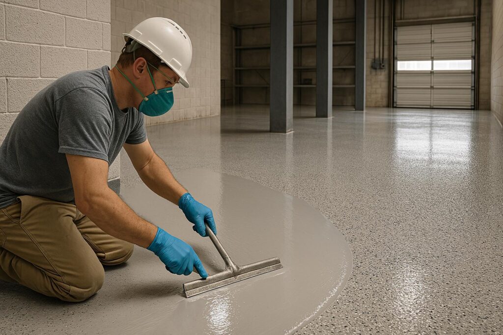 ESD and EPOXY installation