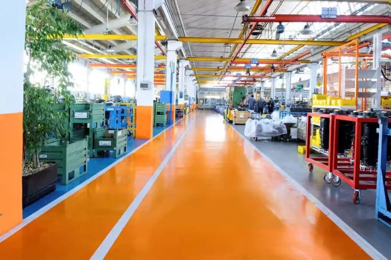 Types of industrial epoxy flooring