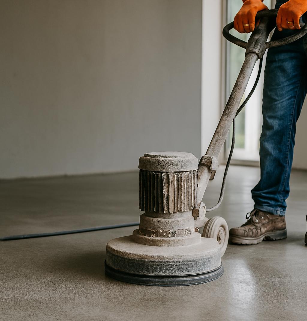 best ways to polished concrete flooring